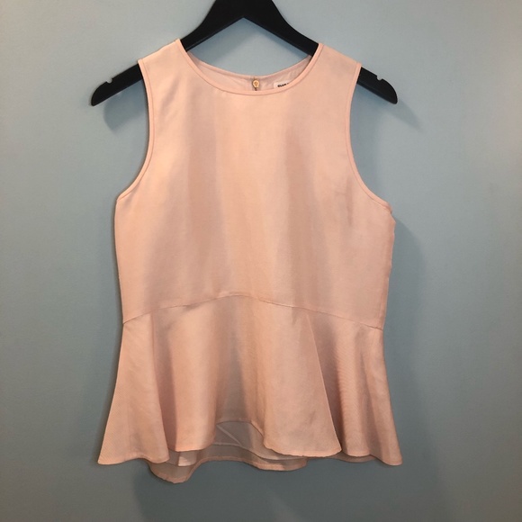 Club Monaco Seymour Peplum Top - Picture 4 of 7